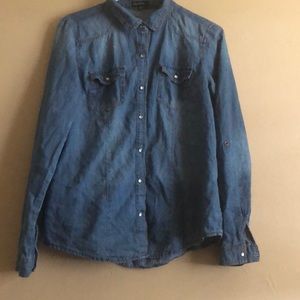 womens chambray shirt
